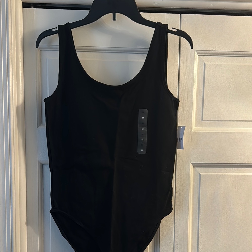 GAP Classic Black Bodysuit